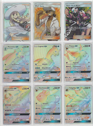 Sonne Mond Basis Master Set Pokemon Sammlung 163/149 Komplett Deutsch