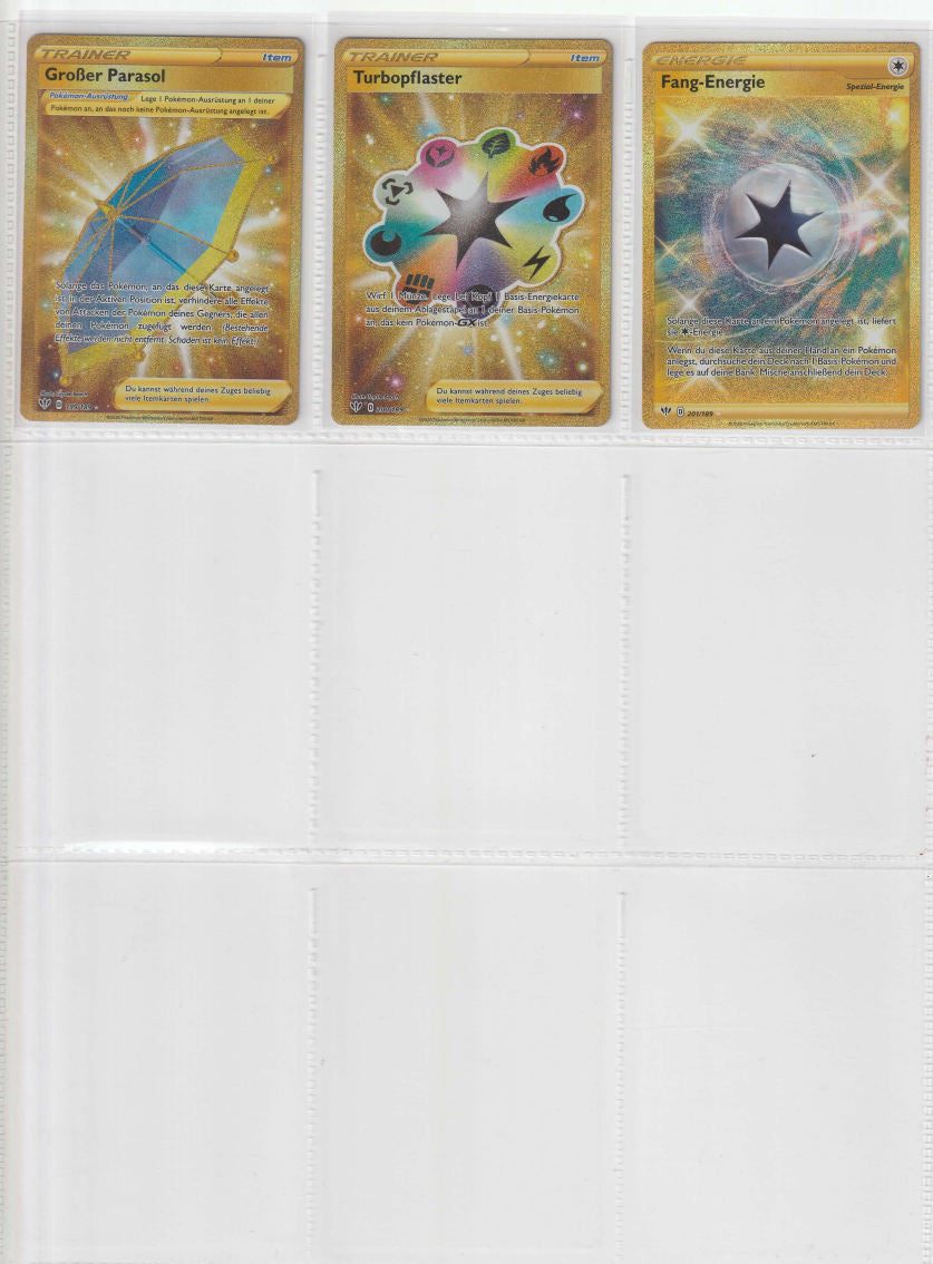 Flammende Finsternis Master Set Pokemon Sammlung 201/189 Komplett Deutsch