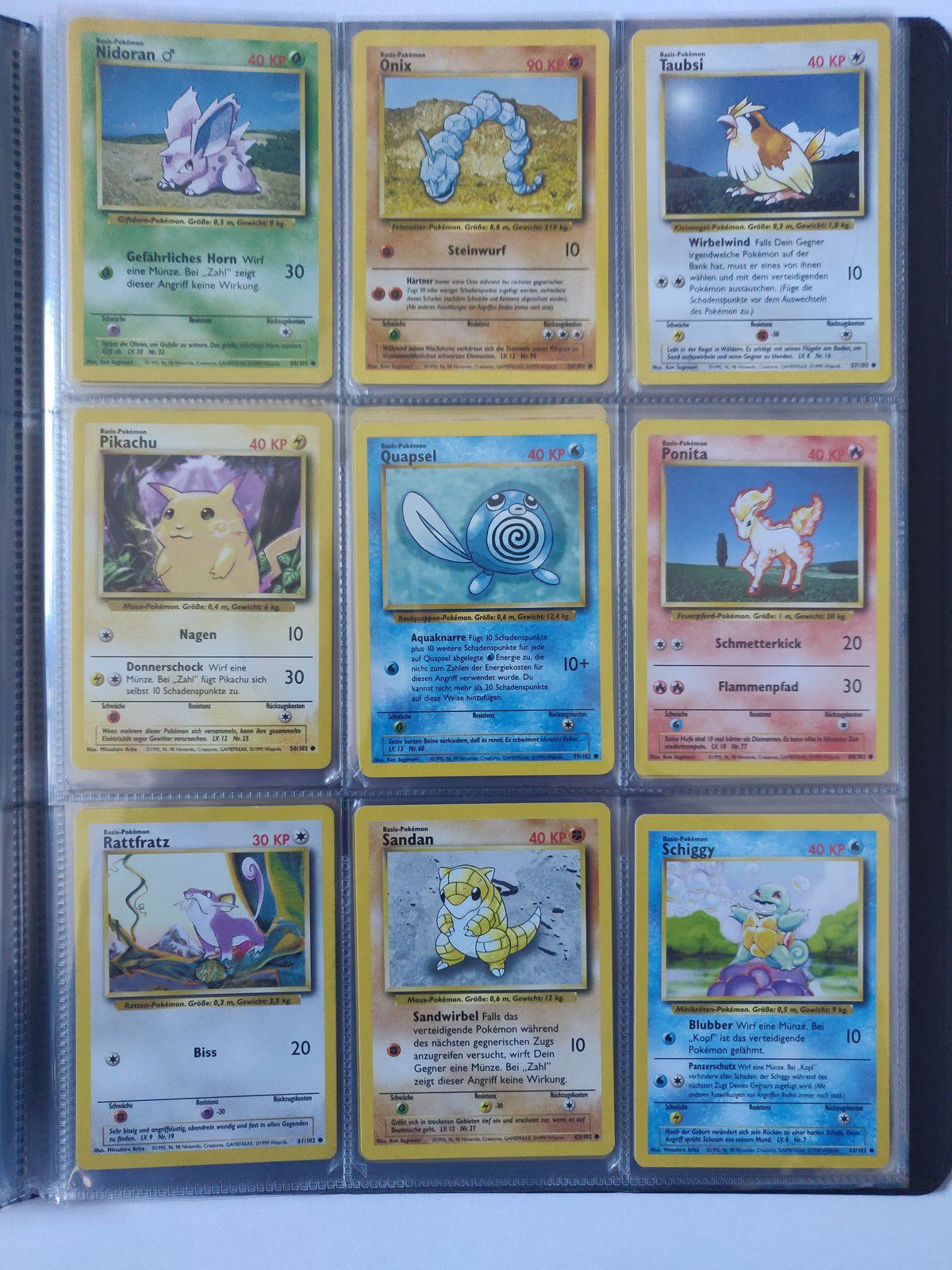 Base Set Master Set Pokemon Sammlung Basis 102/102 Komplett Deutsch