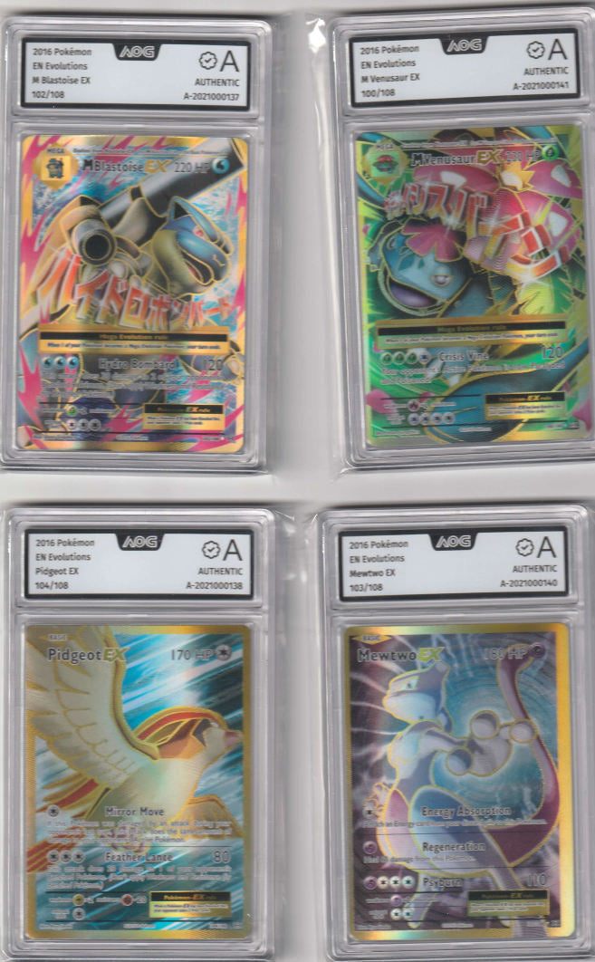 Evolution Master Set Pokemon Sammlung 216/202 Komplett Englisch (+ GRADED KARTEN) - Near Mint
