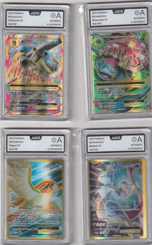 Evolution Master Set Pokemon Sammlung 216/202 Komplett Englisch (+ GRADED KARTEN) - Near Mint