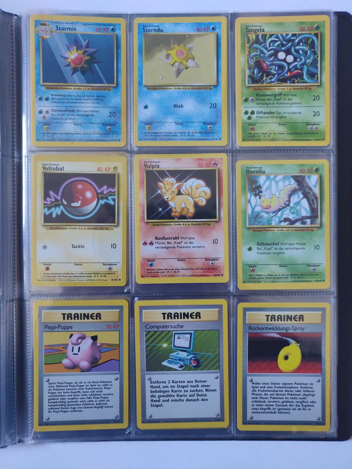 Base Set Master Set Pokemon Sammlung Basis 102/102 Komplett Deutsch