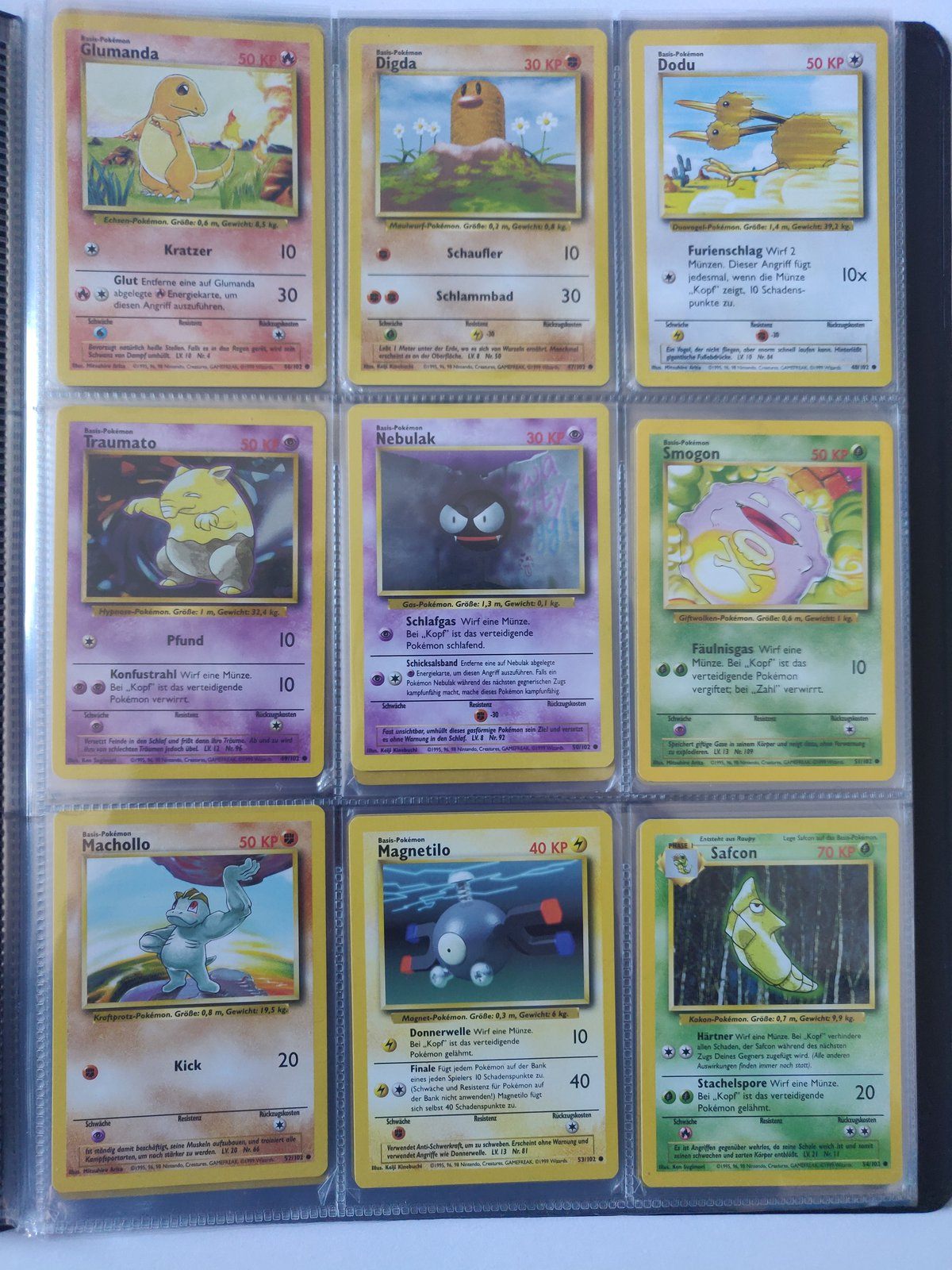 Base Set Master Set Pokemon Sammlung Basis 102/102 Komplett Deutsch