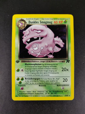 Dunkles Smogmog 1 Edition Holo 14/82 Team Rocket - Deutsch - Near Mint