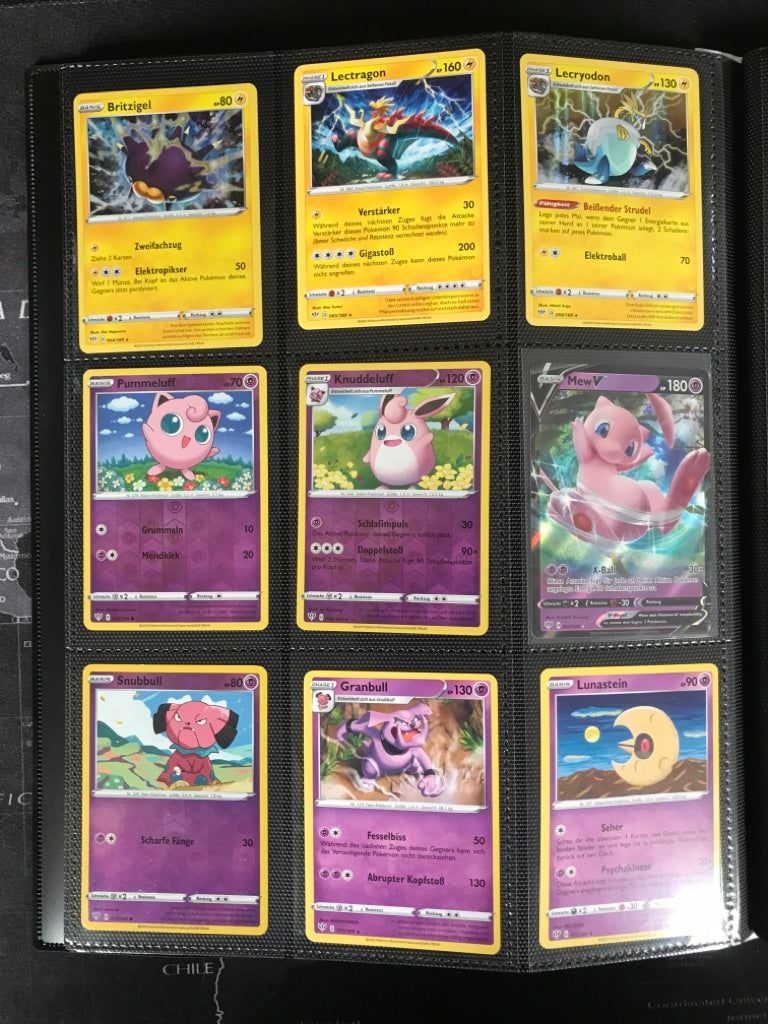 Flammende Finsternis Master Set Pokemon Sammlung 201/189 Komplett Deutsch