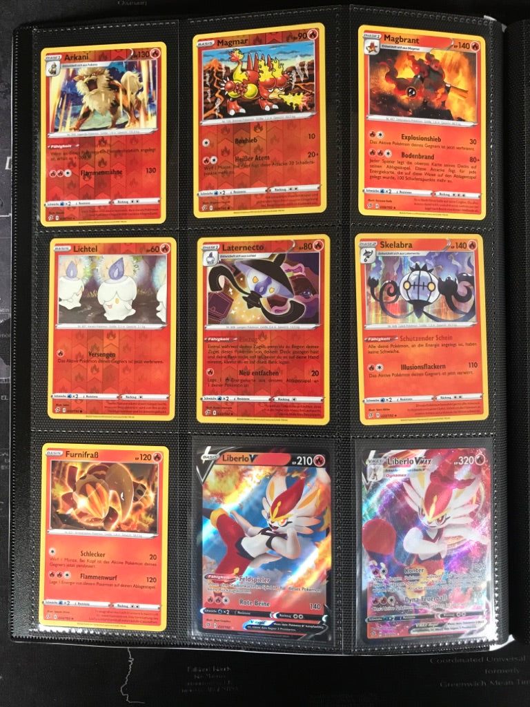 Clash der Rebellen Master Set Pokemon Sammlung Komplett Deutsch 209/192