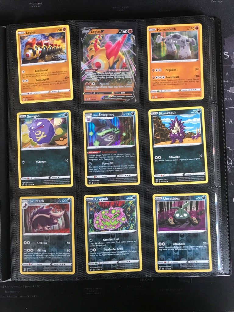 Clash der Rebellen Master Set Pokemon Sammlung Komplett Deutsch 209/192