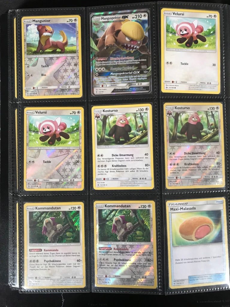 Sonne Mond Basis Master Set Pokemon Sammlung 163/149 Komplett Deutsch