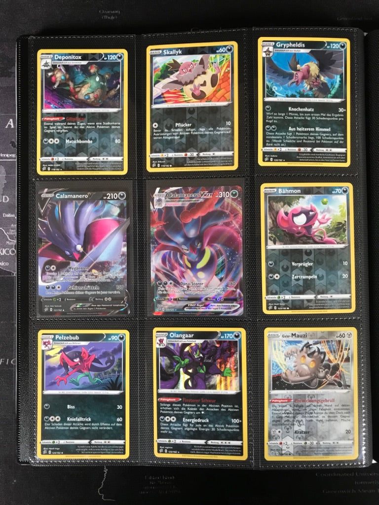 Clash der Rebellen Master Set Pokemon Sammlung Komplett Deutsch 209/192