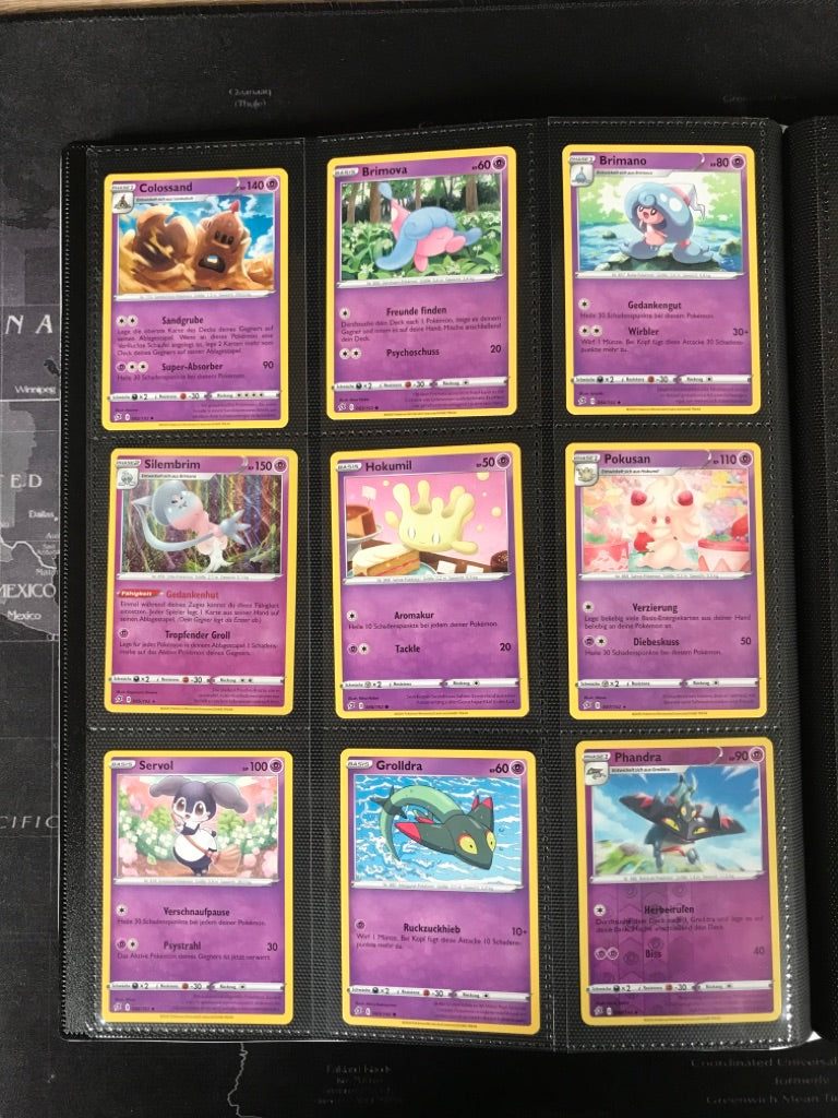 Clash der Rebellen Master Set Pokemon Sammlung Komplett Deutsch 209/192