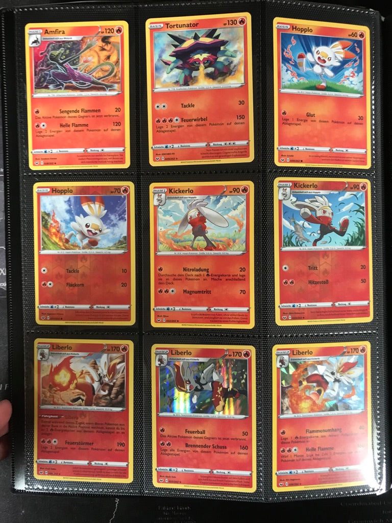 Schwert &amp; Schild Master Set Pokemon Sammlung 216/202 Komplett Deutsch - Near MINT