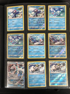Sonne Mond Basis Master Set Pokemon Sammlung 163/149 Komplett Deutsch