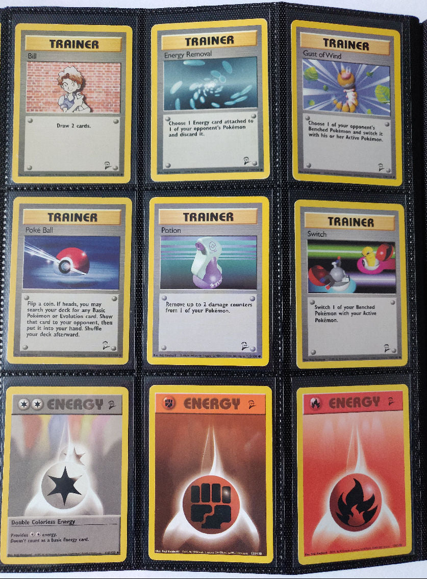 Base Set 2 Master Set Pokemon Sammlung Basis 130/130 Komplett Englisch