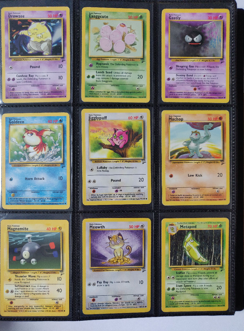 Base Set 2 Master Set Pokemon Sammlung Basis 130/130 Komplett Englisch