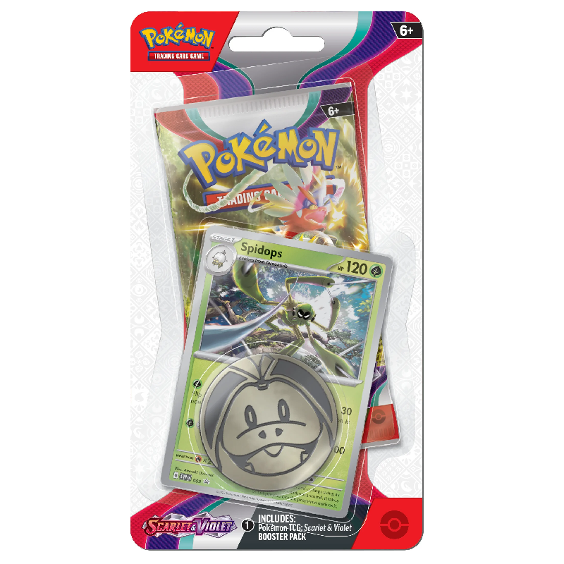 Scarlet & Violet 1-pack Checklane Blister - Karmesin & Purpur - Englisch- Vorbestellung 31.03.23*