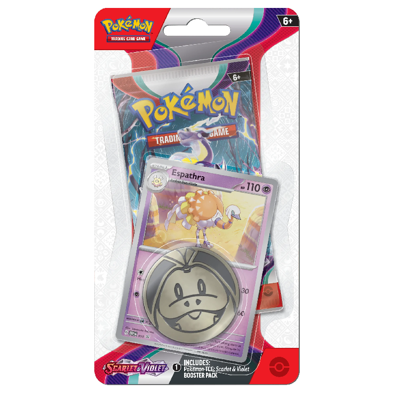 Scarlet & Violet 1-pack Checklane Blister - Karmesin & Purpur - Englisch- Vorbestellung 31.03.23*