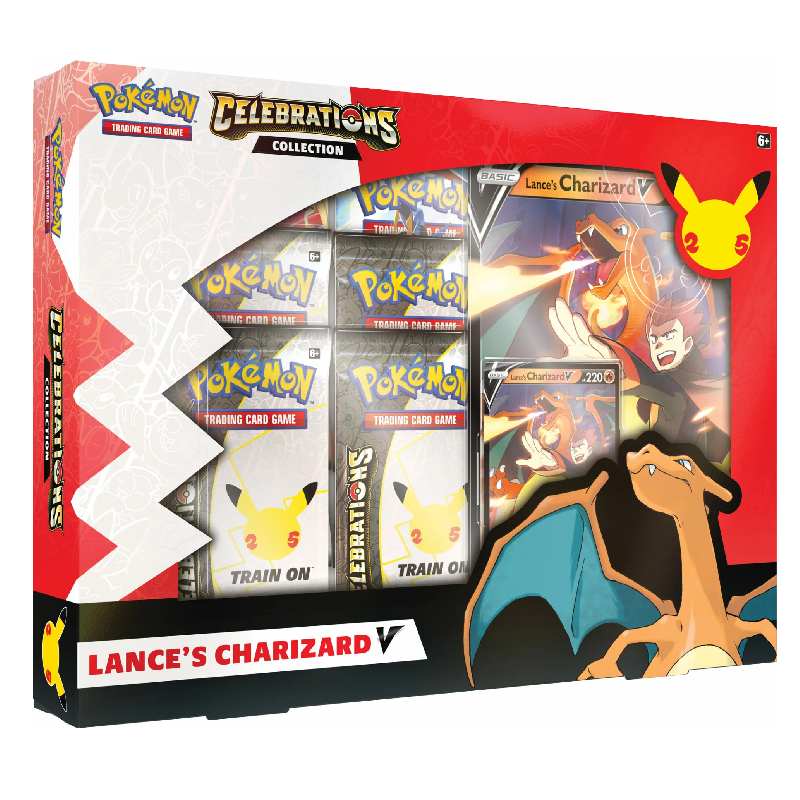 Lance&#39;s Charizard V- Box - Celebrations 25th Anniversary Collections  - Englisch