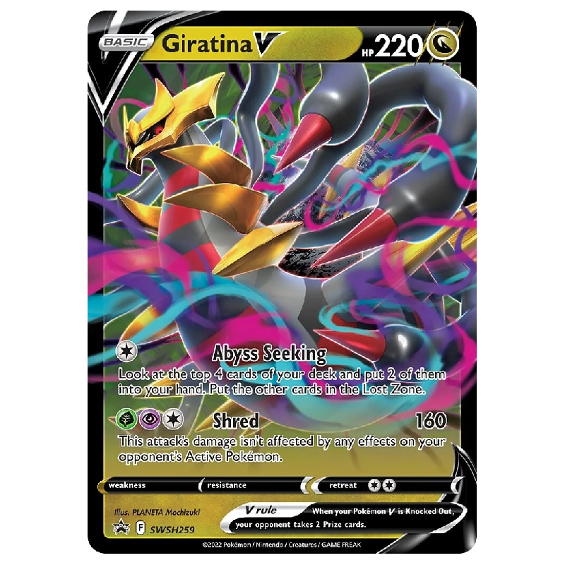 Hidden Potential Tin Giratina V - Lost Origin - Englisch