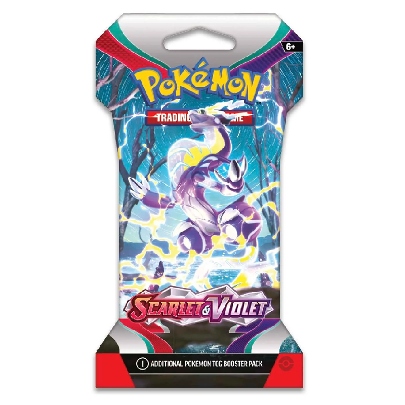 Scarlet &amp; Violet Sleeved Booster - Englisch- Vorbestellung 31.03.23*