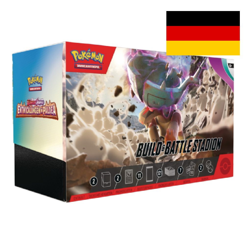 Entwicklungen in Paldea Build &amp; Battle Stadium - Deutsch