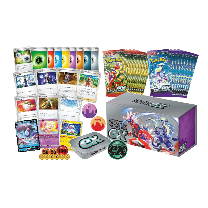 Scarlet ex & Violet ex Premium Trainer Box - SV1V - Scarlet & Violet Base Set Japanisch