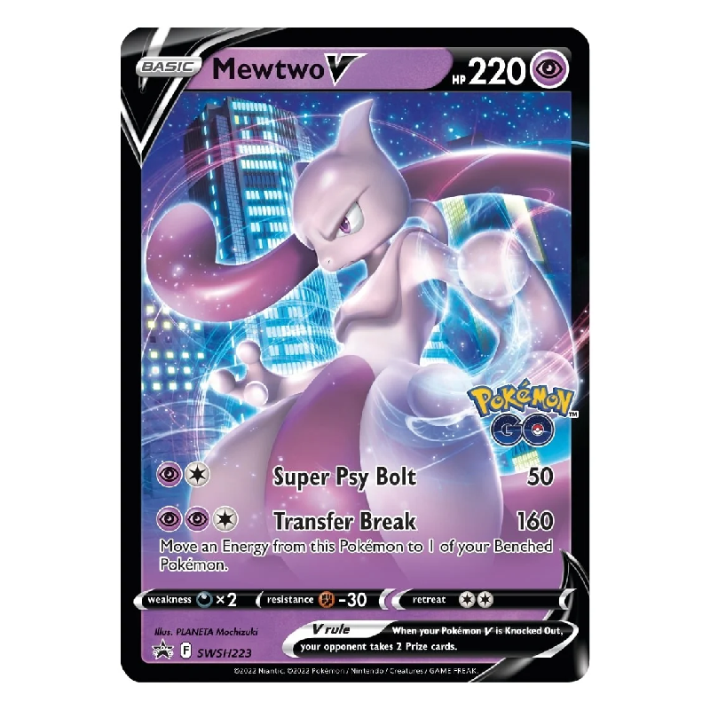 Pokemon GO V Battle Deck Mewtwo V - Englisch