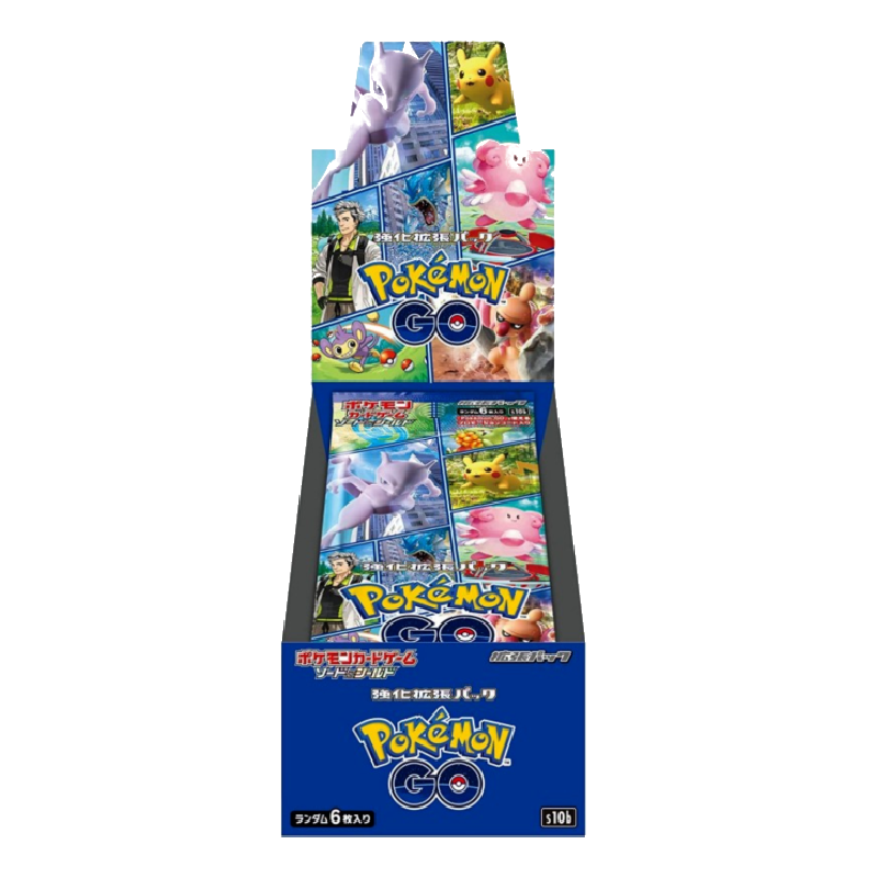 Pokémon GO Display (+ 5 Promo Booster) Japan s10b