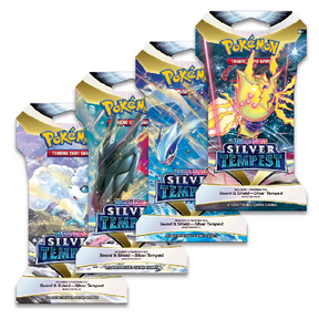 Silver Tempest Sleeved Booster - Englisch