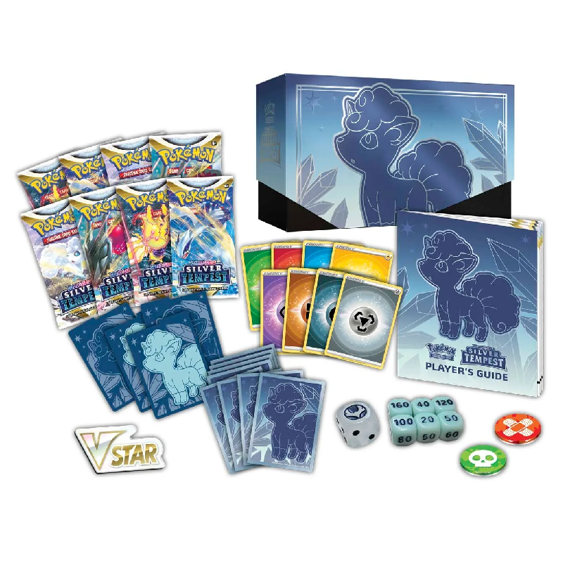 Silver Tempest Elite Trainer Box - Englisch - Alolan Vulpix