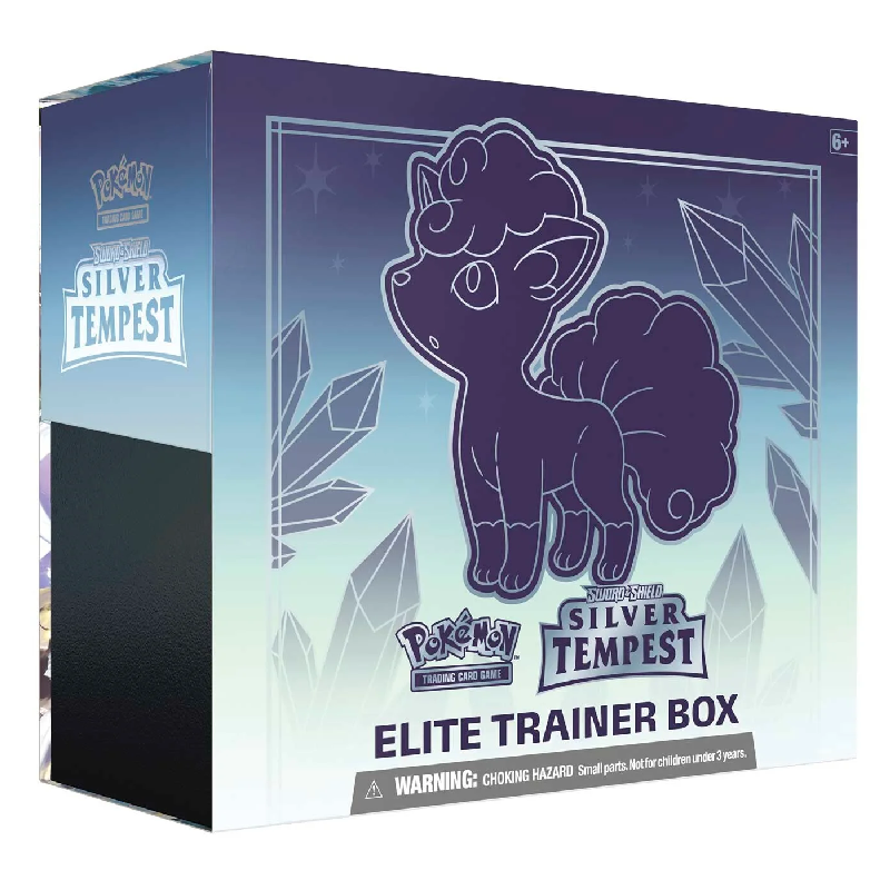 Silver Tempest Elite Trainer Box - Englisch - Alolan Vulpix