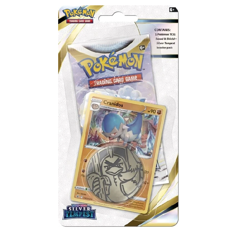 Silver Tempest 1-pack Blister - Cranidos - Englisch