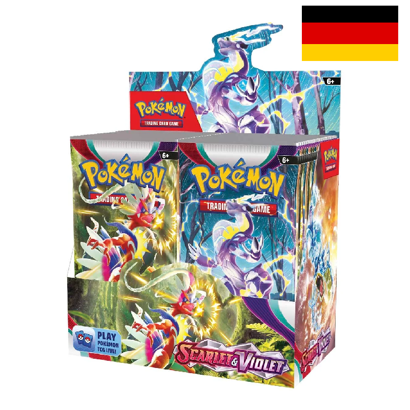 Karmesin &amp; Purpur Display - Scarlet &amp; Violet - Deutsch