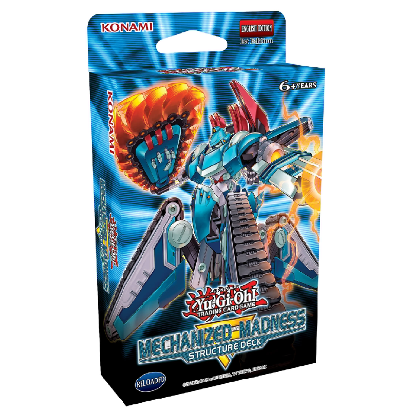 Mechanized Madness Structure Deck 1. Edition Yu-gi-oh! - Englisch