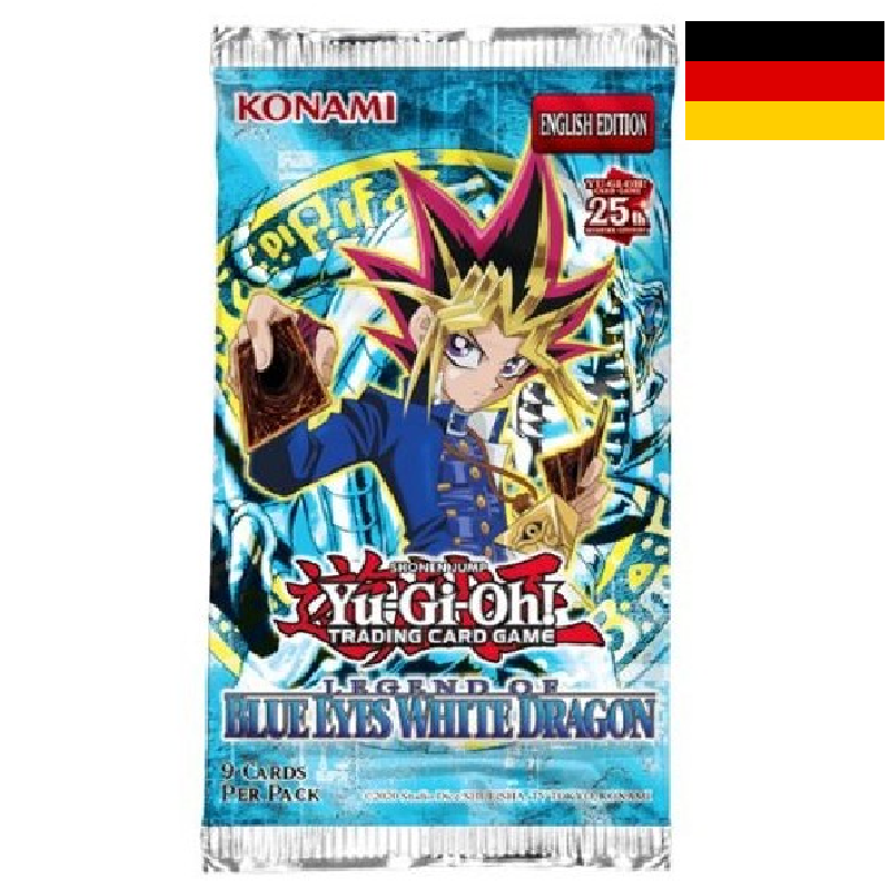 Legend of Blue Eyes White Dragon Display - Yu-Gi-Oh! 25th Anniversary Edition - Deutsch - Vorbestellung 13.07.