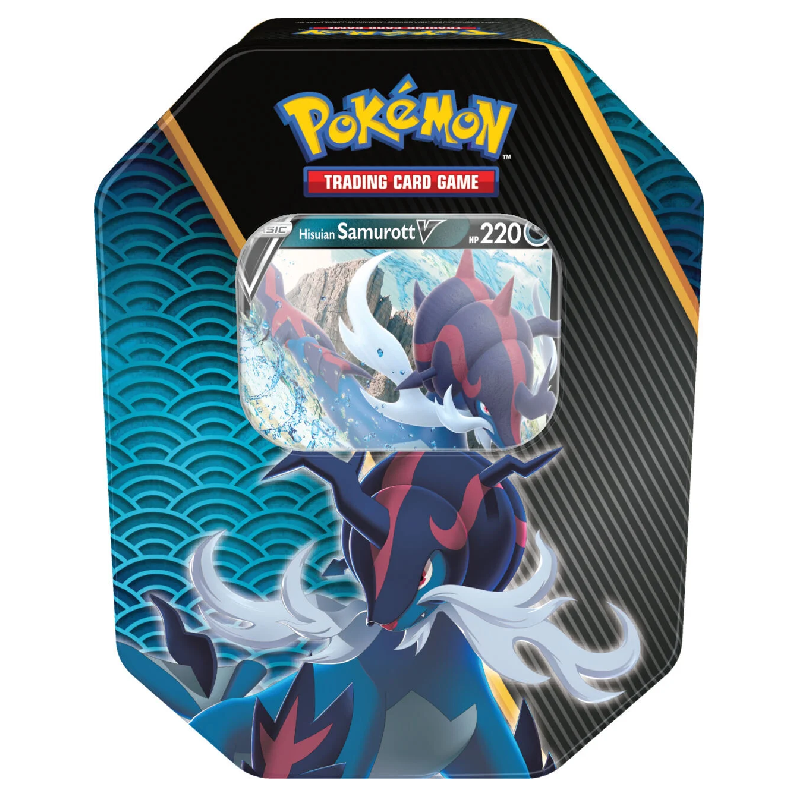 Pokemon Divergent Powers 2022 Summer Tin - Hisuian Samurett V  - Englisch