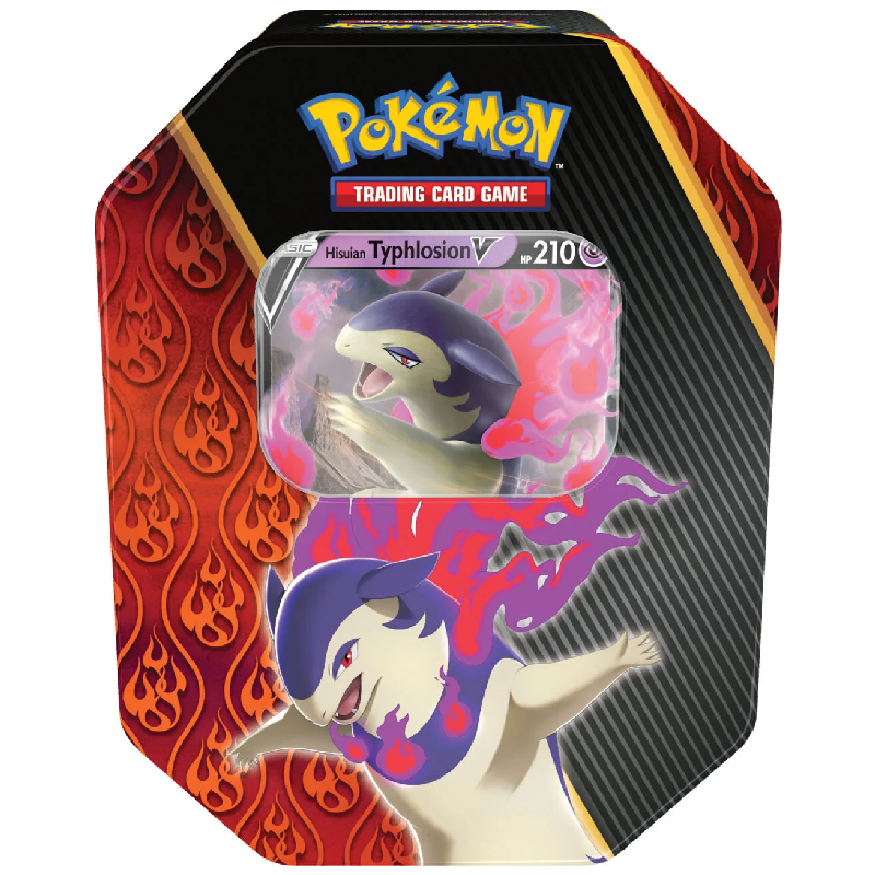 Pokemon Divergent Powers 2022 Summer Tin - Hisuian Typhlosion V  - Englisch