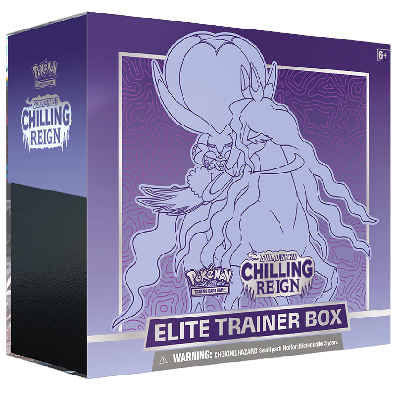 Chilling Reign Elite Trainer Box - Schaurige Herrschaft - Shadow Rider Calyrex - Englisch