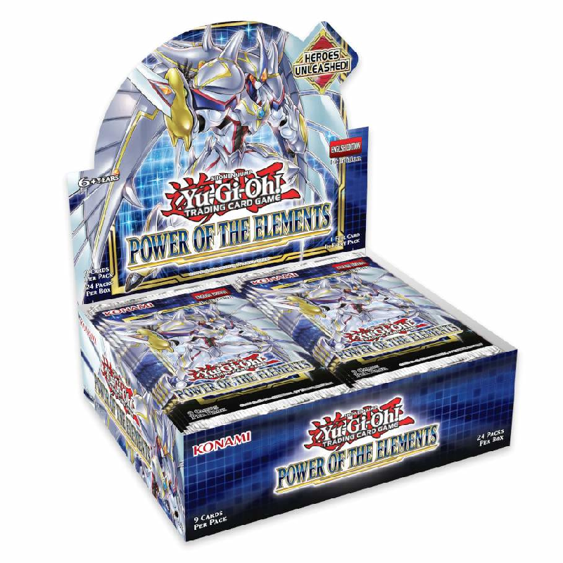 Power of the Elements 1. Edition Display Yu-gi-oh! - Englisch