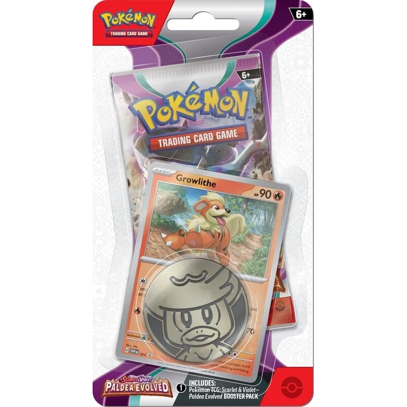 Pokemon Paldea Evolved 1-pack Blister Smoliv SV 2.0 - Englisch- Vorbestellung 09.06*