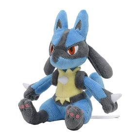 #448 Lucario Plüschtier  Lucario Plushie - Pokemon Center Japan Original - Pokemon fit