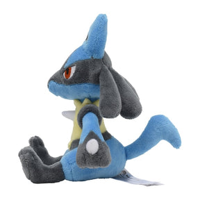 #448 Lucario Plüschtier  Lucario Plushie - Pokemon Center Japan Original - Pokemon fit