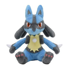 #448 Lucario Plüschtier  Lucario Plushie - Pokemon Center Japan Original - Pokemon fit