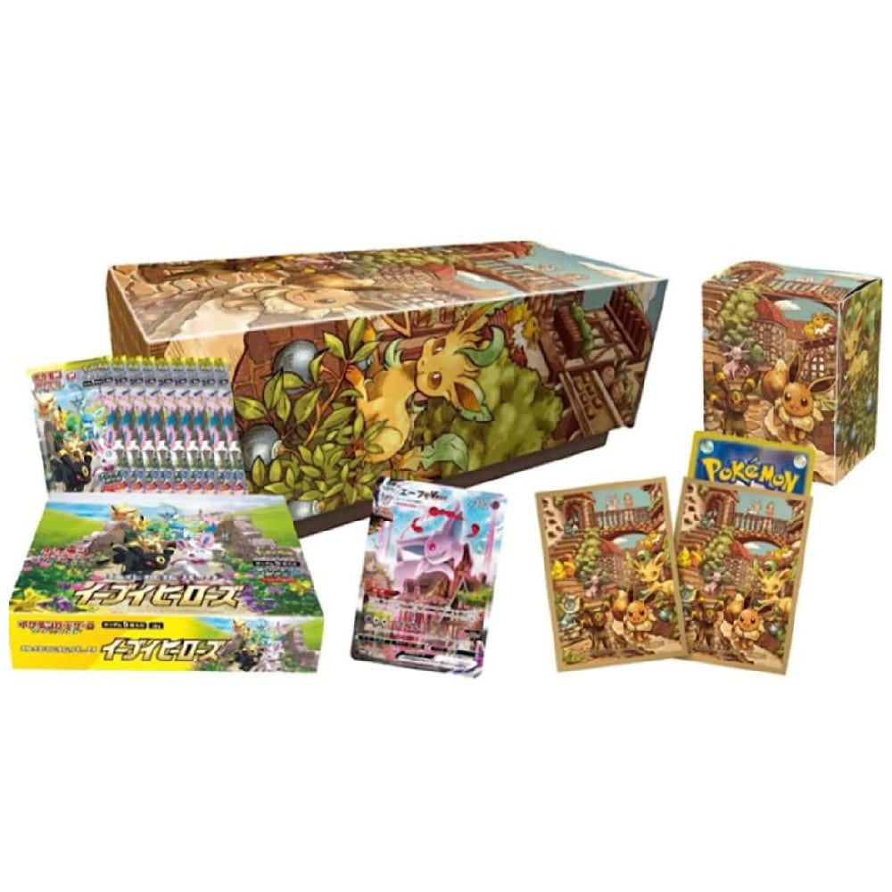 Pokemon Eevee Heroes Set Box Japanese S6a Japan Gym Box