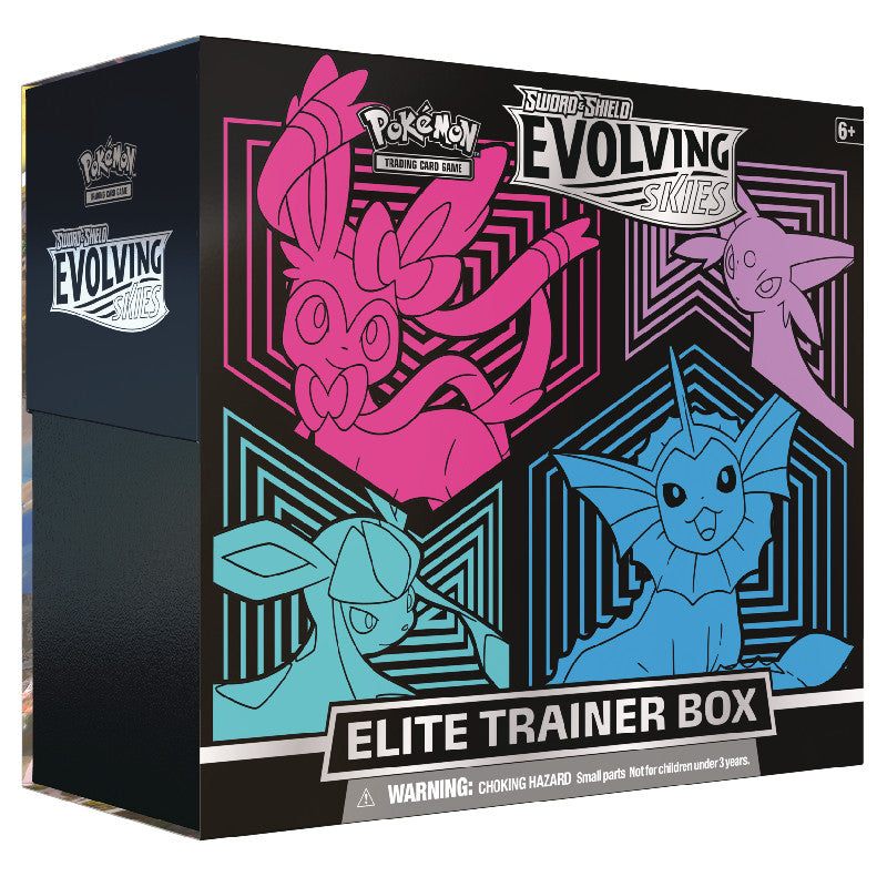 Evolving Skies Elite Trainer Box - Englisch Artwork #1