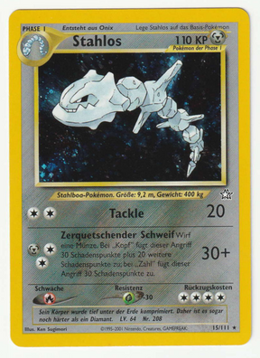 Stahlos Holo 13/111 Neo Genesis - Deutsch - Near Mint