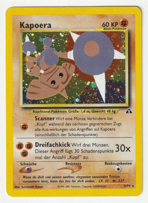 Kapoera Holo 3/75 Neo Entdeckung - Deutsch - Good / Excellent