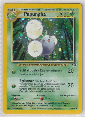 Papungha Holo 7/111 Neo Genesis - Deutsch - Near Mint