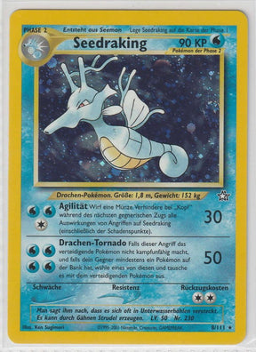 Seedraking Holo 8/111 Neo Genesis - Deutsch - Near Mint