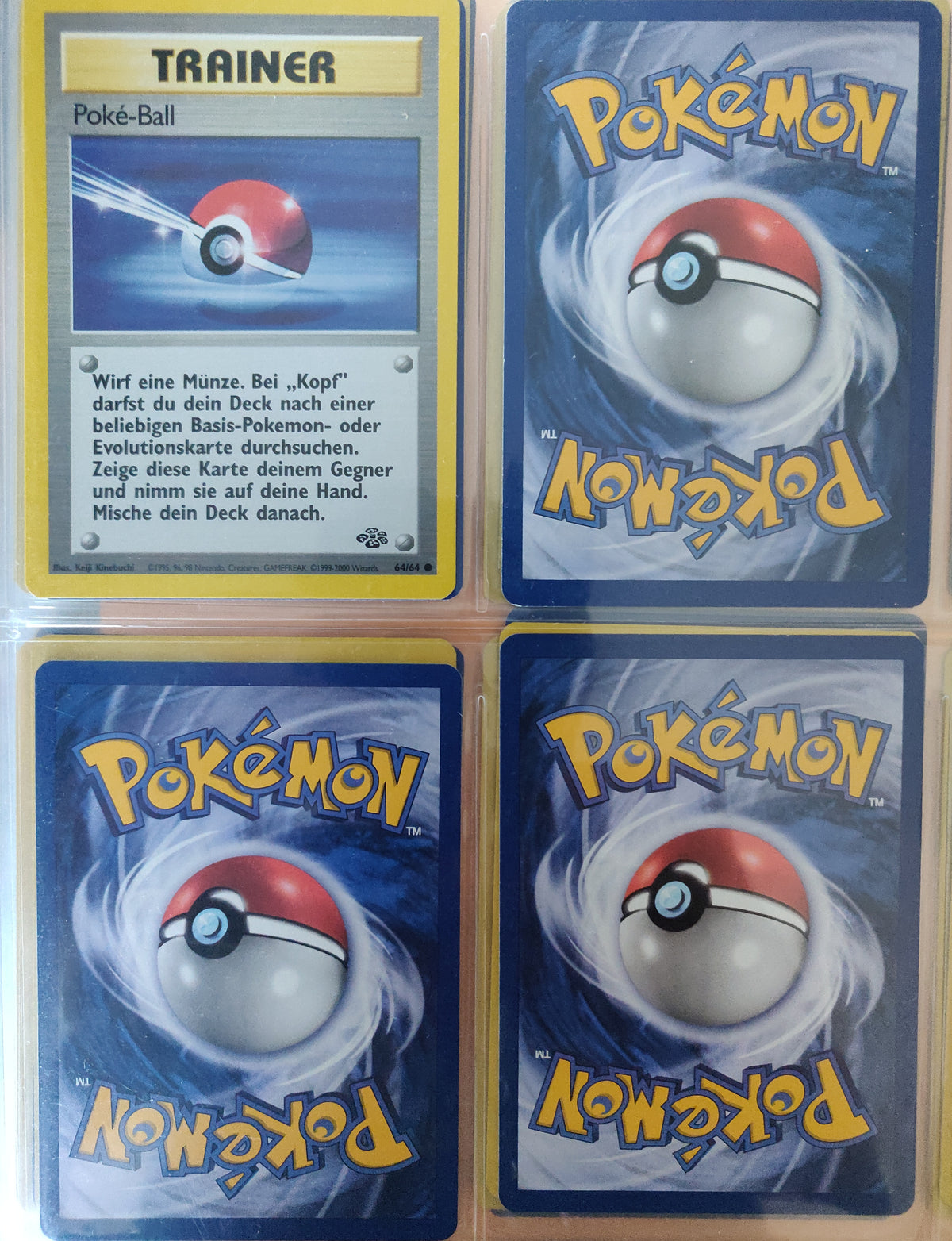 Dschungel Jungle Master Set Pokemon Sammlung Basis 64/64 Komplett Deutsch