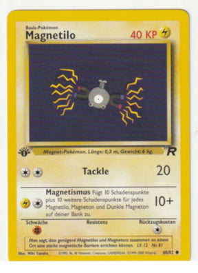 Magnetilo 1 Edition 60/82 - Team Rocket - Deutsch - Near Mint